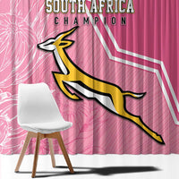 South Africa WC2026 Window Curtain Springboks Special Pink