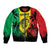 Reggae Soul B.Marley Personalized Bomber Jacket Tropical Grunge