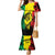 Reggae Soul B.Marley Personalized Family Matching Mermaid Dress and Hawaiian Shirt Tropical Grunge