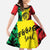 Reggae Soul B.Marley Personalized Family Matching Off Shoulder Maxi Dress and Hawaiian Shirt Tropical Grunge
