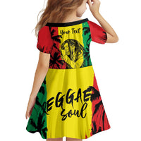 Reggae Soul B.Marley Personalized Family Matching Off Shoulder Maxi Dress and Hawaiian Shirt Tropical Grunge