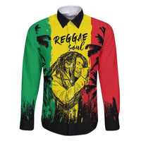 Reggae Soul B.Marley Personalized Family Matching Summer Maxi Dress and Hawaiian Shirt Tropical Grunge