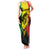 Reggae Soul B.Marley Personalized Family Matching Tank Maxi Dress and Hawaiian Shirt Tropical Grunge
