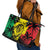 Reggae Soul B.Marley Personalized Leather Tote Bag Tropical Grunge
