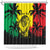 Reggae Soul B.Marley Personalized Shower Curtain Tropical Grunge