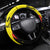 Reggae Soul B.Marley Personalized Steering Wheel Cover Tropical Grunge