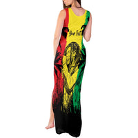 Reggae Soul B.Marley Personalized Tank Maxi Dress Tropical Grunge