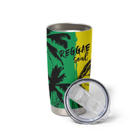 Reggae Soul B.Marley Personalized Tumbler Cup Tropical Grunge