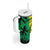 Reggae Soul B.Marley Personalized Tumbler With Handle Tropical Grunge