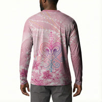 Afro Vodou Erzulie Freda Button Sweatshirt Hibiscus & Pearls
