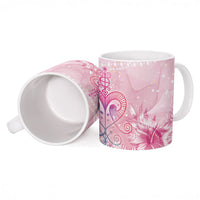 Afro Vodou Erzulie Freda Ceramic Mug Hibiscus & Pearls