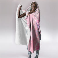 Afro Vodou Erzulie Freda Hooded Blanket Hibiscus & Pearls