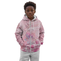 Afro Vodou Erzulie Freda Kid Hoodie Hibiscus & Pearls