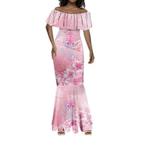 Afro Vodou Erzulie Freda Mermaid Dress Hibiscus & Pearls