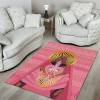 Afro Vodou Erzulie Freda Goddess Area Rug