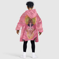 Afro Vodou Erzulie Freda Goddess Kid Wearable Blanket Hoodie