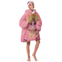 Afro Vodou Erzulie Freda Goddess Kid Wearable Blanket Hoodie