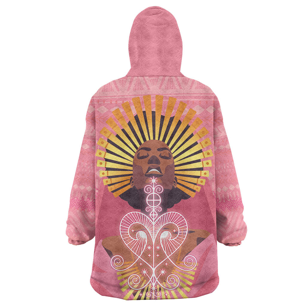 Afro Vodou Erzulie Freda Goddess Kid Wearable Blanket Hoodie