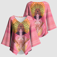 Afro Vodou Erzulie Freda Goddess Kimono Sleeve Blouse