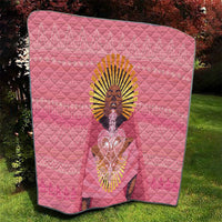Afro Vodou Erzulie Freda Goddess Quilt