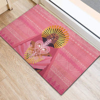 Afro Vodou Erzulie Freda Goddess Rubber Doormat