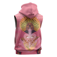 Afro Vodou Erzulie Freda Goddess Sleeveless Zip Hoodie