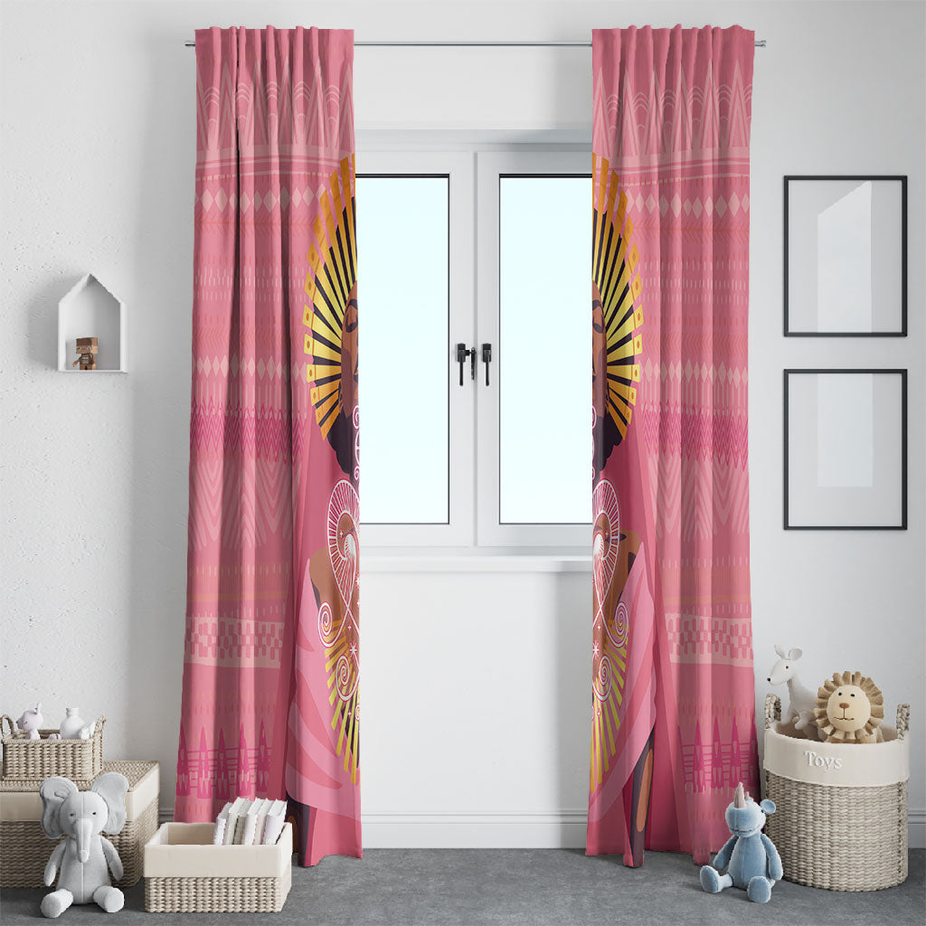 Afro Vodou Erzulie Freda Goddess Window Curtain