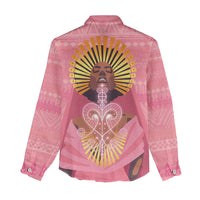 Afro Vodou Erzulie Freda Goddess Women Casual Shirt