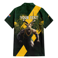 Personalised South Africa Rugby Family Matching Mermaid Dress and Hawaiian Shirt Proud Bokke We Are Champions LT7 - Wonder Print Shop