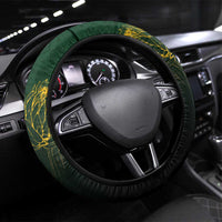 South Africa Rugby Steering Wheel Cover Proud Bokke We Are Champions - Wonder Print Shop