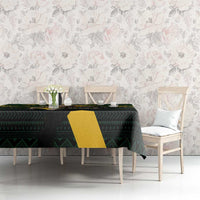 Personalised South Africa Rugby Tablecloth Proud Bokke We Are Champions - Wonder Print Shop