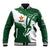 Zimbabwe Rugby Personalized Grunge Baseball Jacket GO Sables - Wonder Print Shop