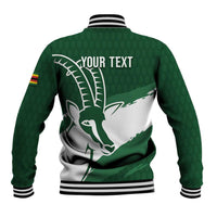 Zimbabwe Rugby Personalized Grunge Baseball Jacket GO Sables - Wonder Print Shop