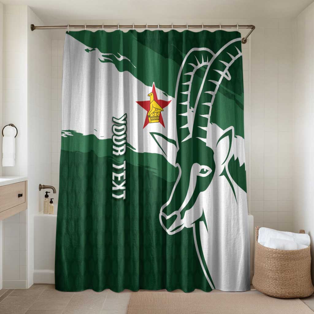 Zimbabwe Rugby Personalized Grunge Bathroom Set GO Sables - Wonder Print Shop