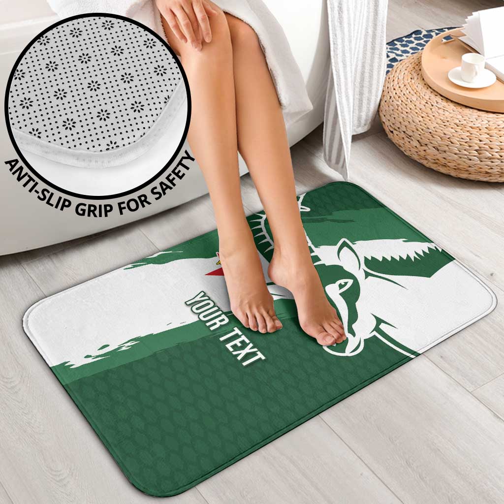 Zimbabwe Rugby Personalized Grunge Bathroom Set GO Sables - Wonder Print Shop