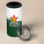 Zimbabwe Rugby Personalized Grunge 4 in 1 Can Cooler Tumbler GO Sables - Wonder Print Shop