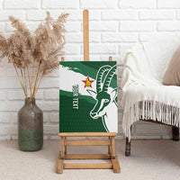 Zimbabwe Rugby Personalized Grunge Canvas Wall Art GO Sables - Wonder Print Shop