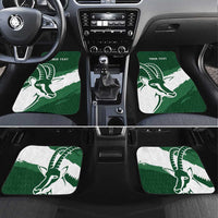 Zimbabwe Rugby Personalized Grunge Car Mats GO Sables - Wonder Print Shop