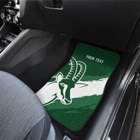 Zimbabwe Rugby Personalized Grunge Car Mats GO Sables - Wonder Print Shop