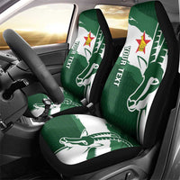 Zimbabwe Rugby Personalized Grunge Car Seat Cover GO Sables - Wonder Print Shop