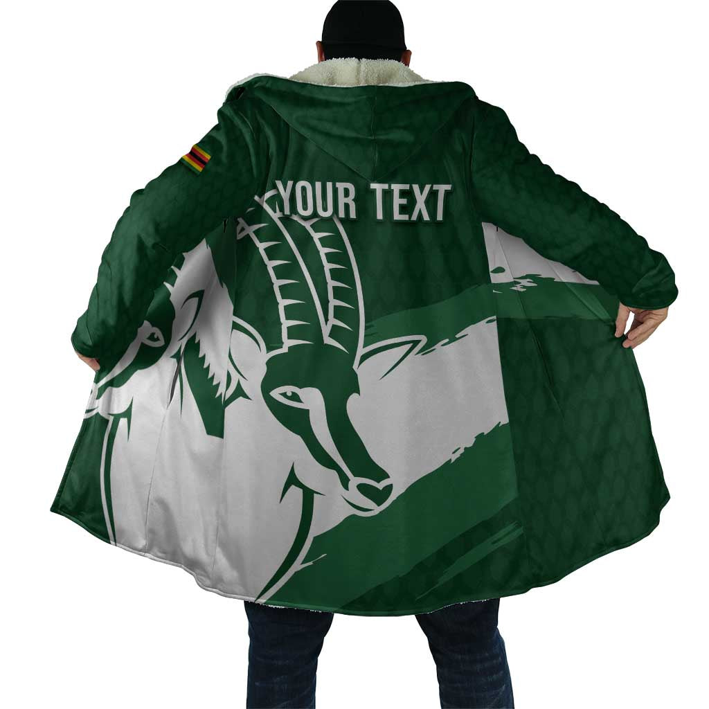 Zimbabwe Rugby Personalized Grunge Cloak GO Sables - Wonder Print Shop