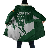 Zimbabwe Rugby Personalized Grunge Cloak GO Sables - Wonder Print Shop