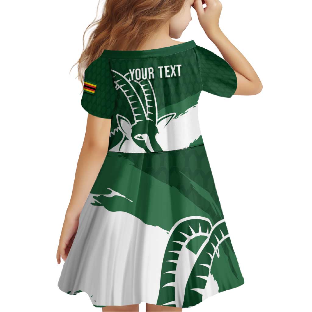 Zimbabwe Rugby Personalized Grunge Family Matching Long Sleeve Bodycon Dress and Hawaiian Shirt GO Sables - Wonder Print Shop