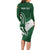 Zimbabwe Rugby Personalized Grunge Family Matching Long Sleeve Bodycon Dress and Hawaiian Shirt GO Sables - Wonder Print Shop