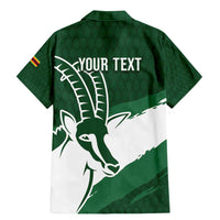 Zimbabwe Rugby Personalized Grunge Family Matching Mermaid Dress and Hawaiian Shirt GO Sables - Wonder Print Shop