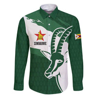 Zimbabwe Rugby Personalized Grunge Family Matching Off Shoulder Maxi Dress and Hawaiian Shirt GO Sables - Wonder Print Shop