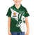 Zimbabwe Rugby Personalized Grunge Family Matching Off Shoulder Maxi Dress and Hawaiian Shirt GO Sables - Wonder Print Shop