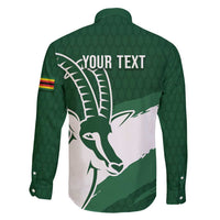 Zimbabwe Rugby Personalized Grunge Family Matching Puletasi and Hawaiian Shirt GO Sables - Wonder Print Shop