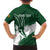 Zimbabwe Rugby Personalized Grunge Family Matching Short Sleeve Bodycon Dress and Hawaiian Shirt GO Sables - Wonder Print Shop