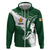 Zimbabwe Rugby Personalized Grunge Hoodie GO Sables - Wonder Print Shop